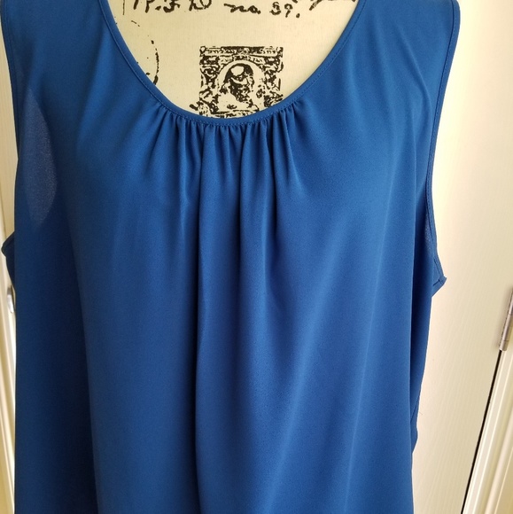 Anne Klein Pleated Camisole - Picture 2 of 6